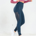 Hohe Taillensport -Strick -Leggings Scrunch Butt Leggings Butt Hebekontur nahtlose Leggings